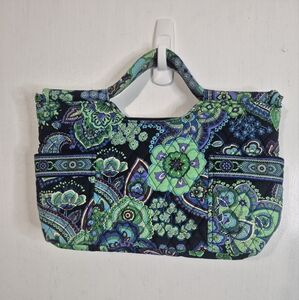 Vera Bradley Paisley  Blue Purple And Green Women's Bag
